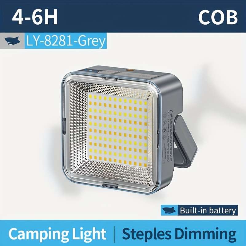 Solar Emergency Lights Model Ly8281A Gray