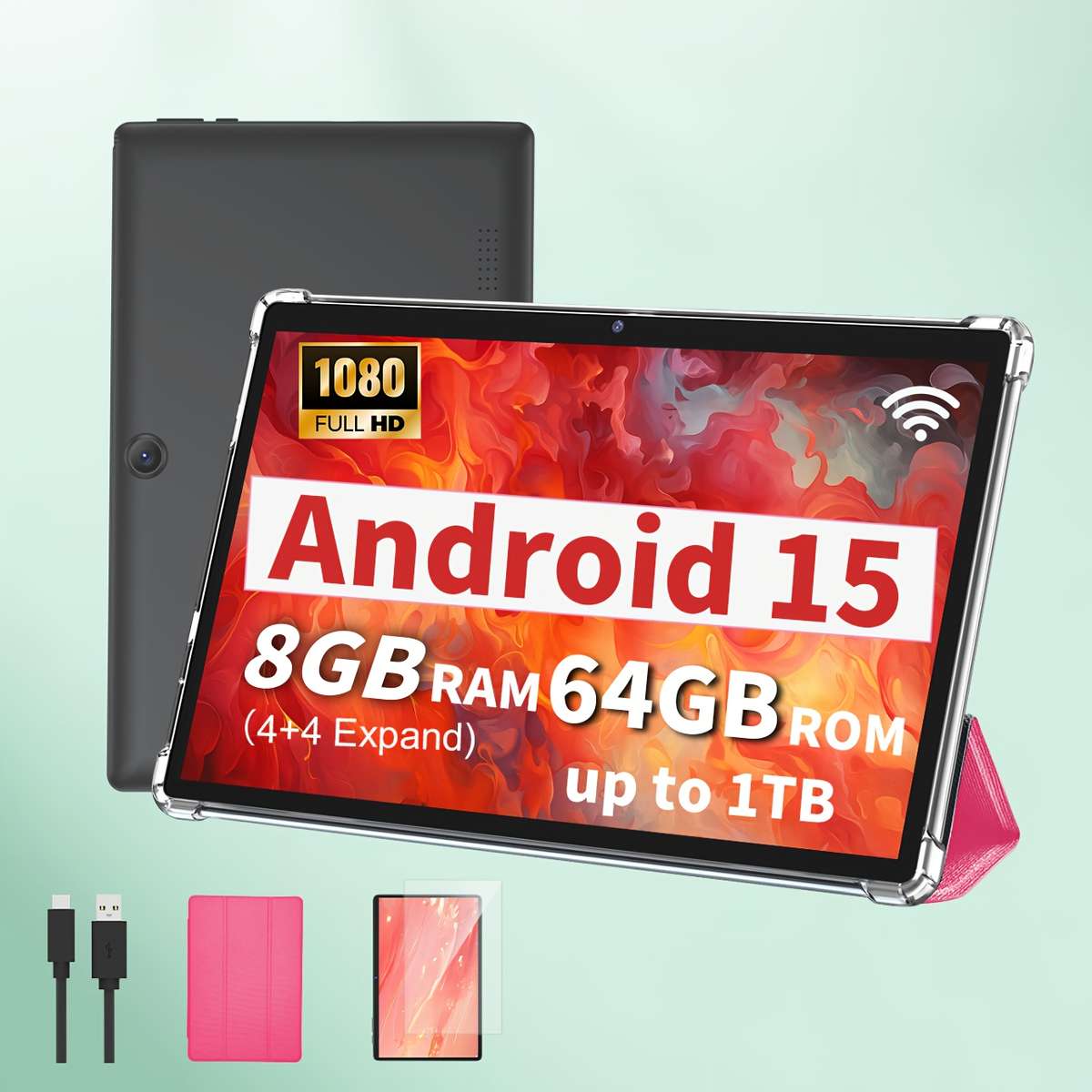 Professional Android Tablet Available Two For Home Office Long Lasting Battery