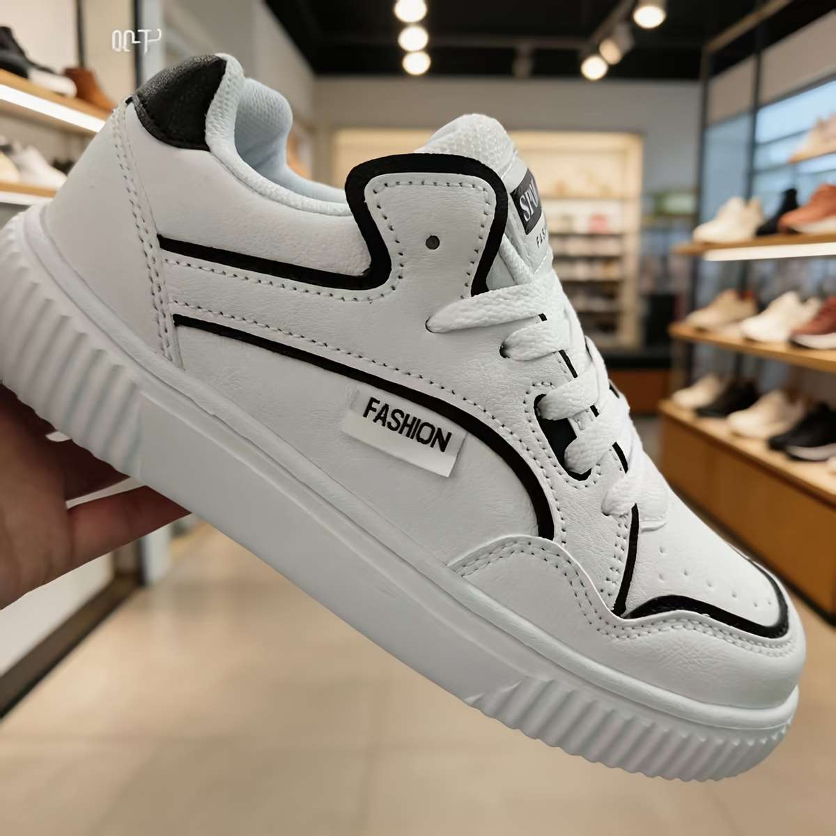 Sneakers Color Black Sizeuk 7.5