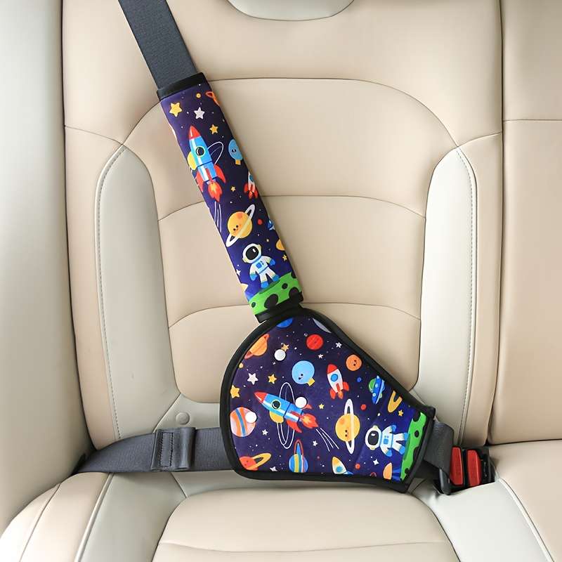 Car Seat Belt Covers Pink Bunny 2Pcs