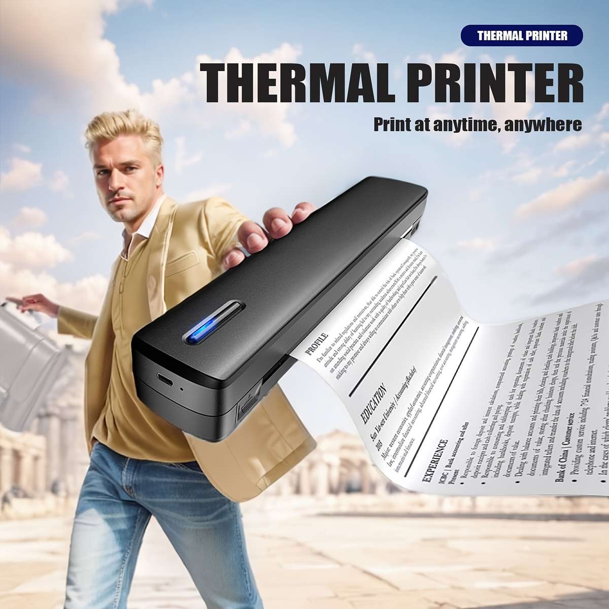Printer Model 80 50Paper 5Tattoo