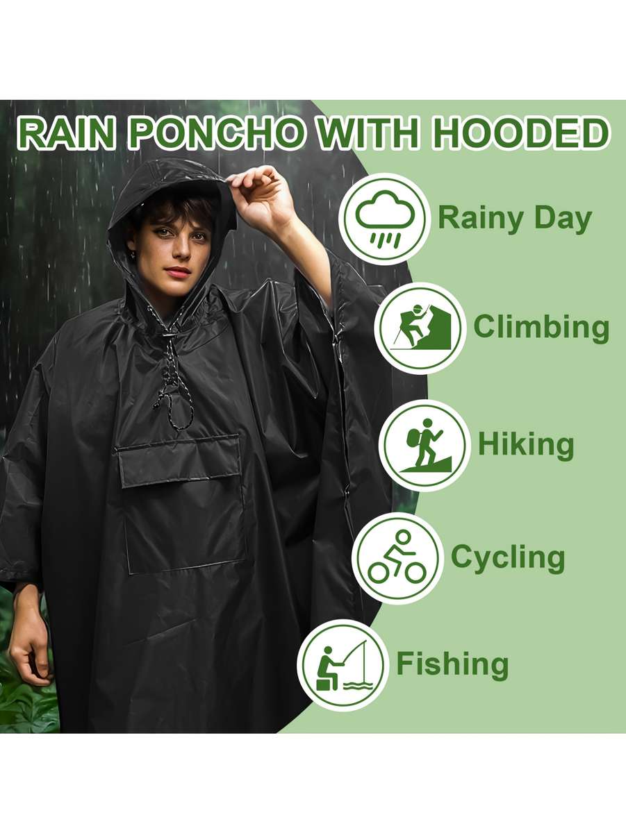 Raincoat Obsidian Size Onesize