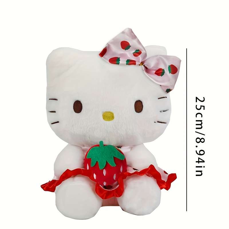 Plush Toyss color Strawberry Hello Kitty
