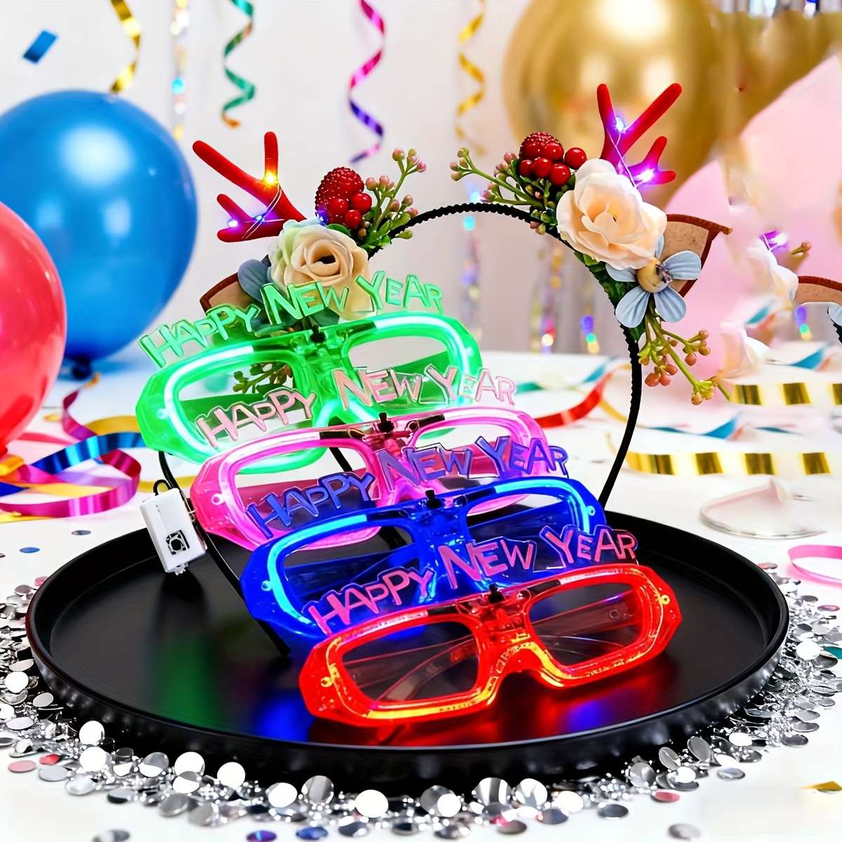 Mens Glasses Color 2Pcs Random Style