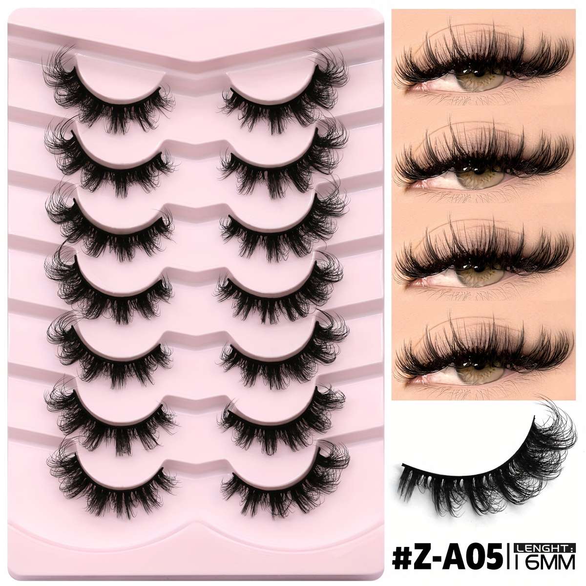 False Eyelashes Model Z A5