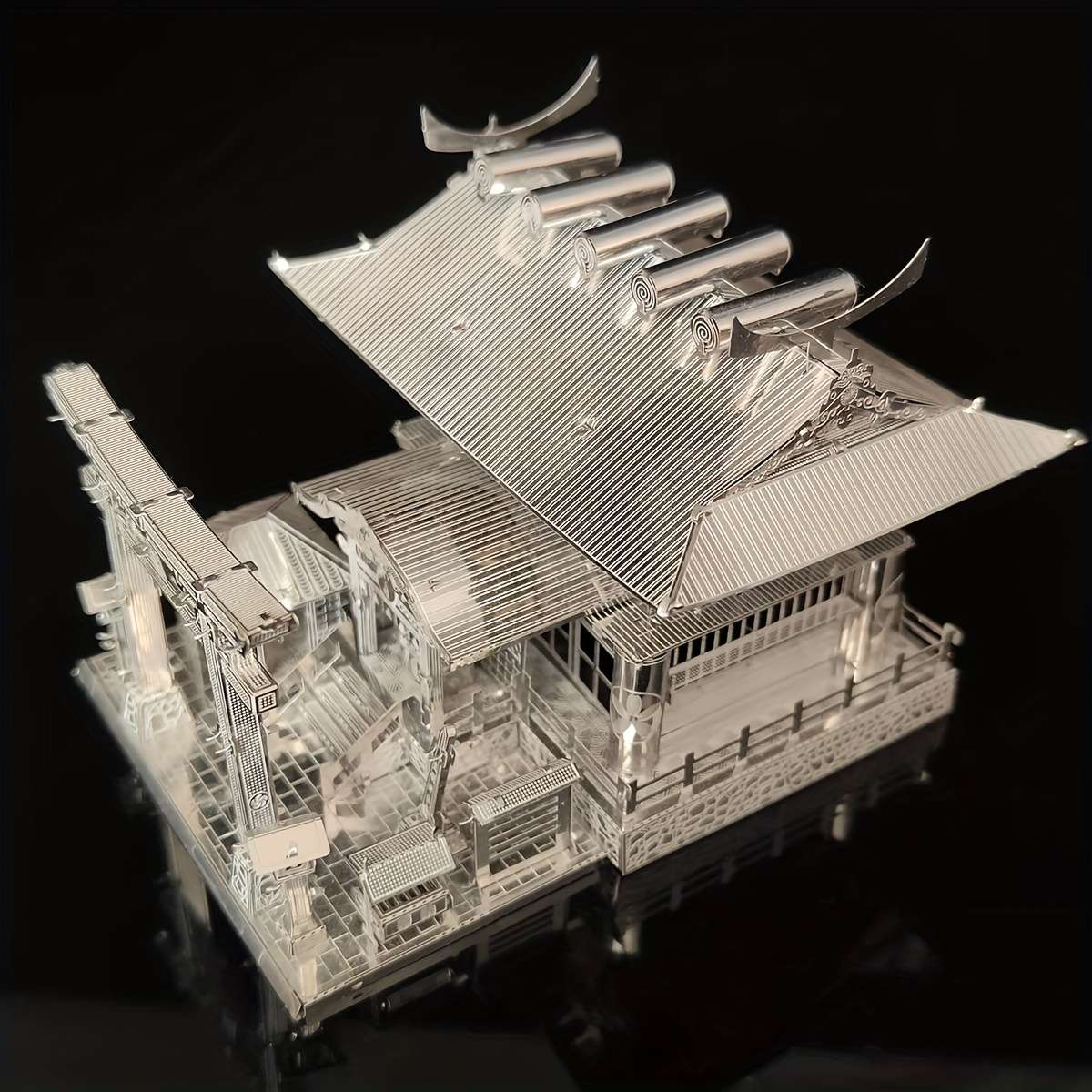 3D Building Model Puzzle Set Style Ly Castle