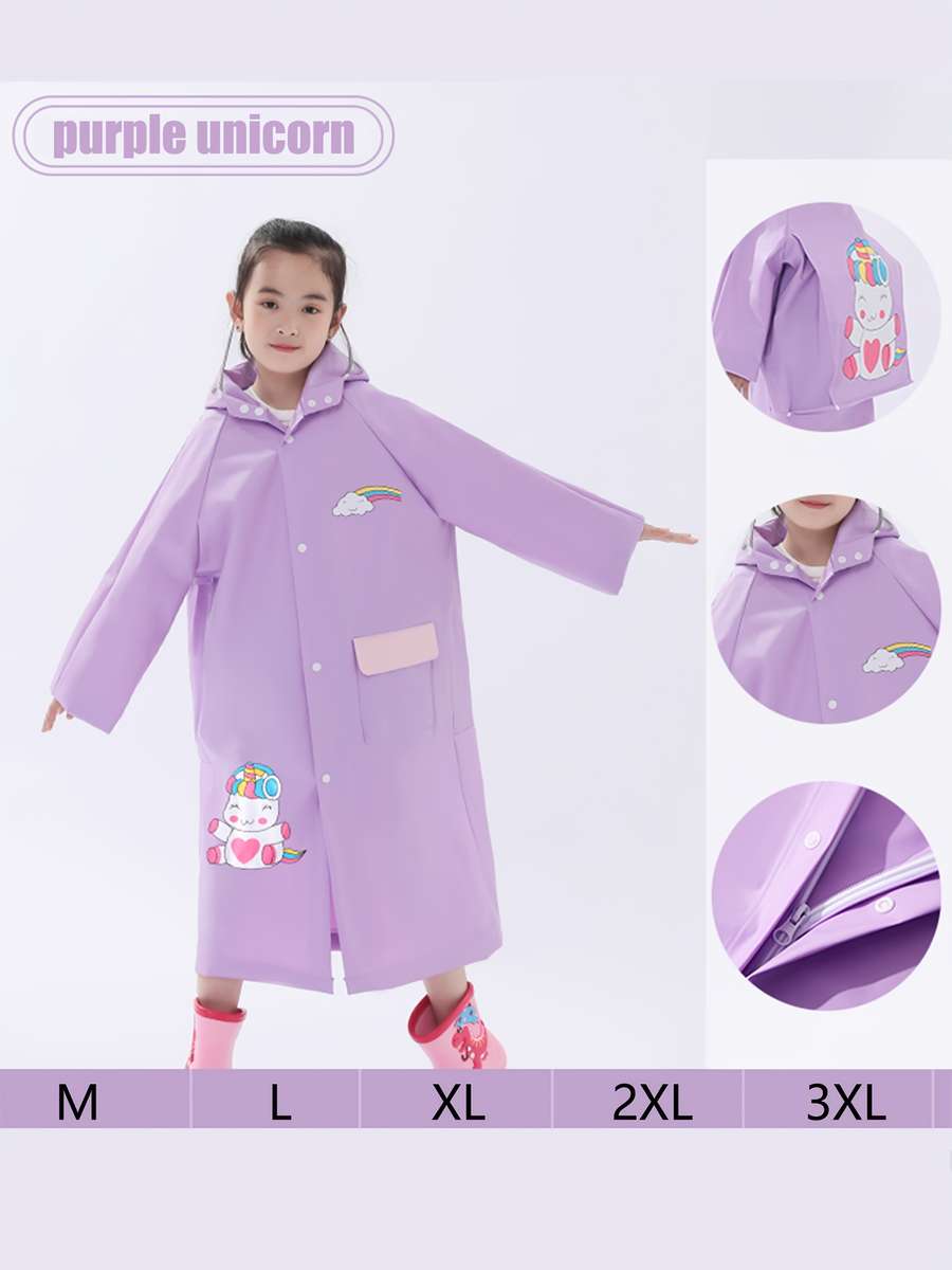 Raincoat Violet Size 45Y
