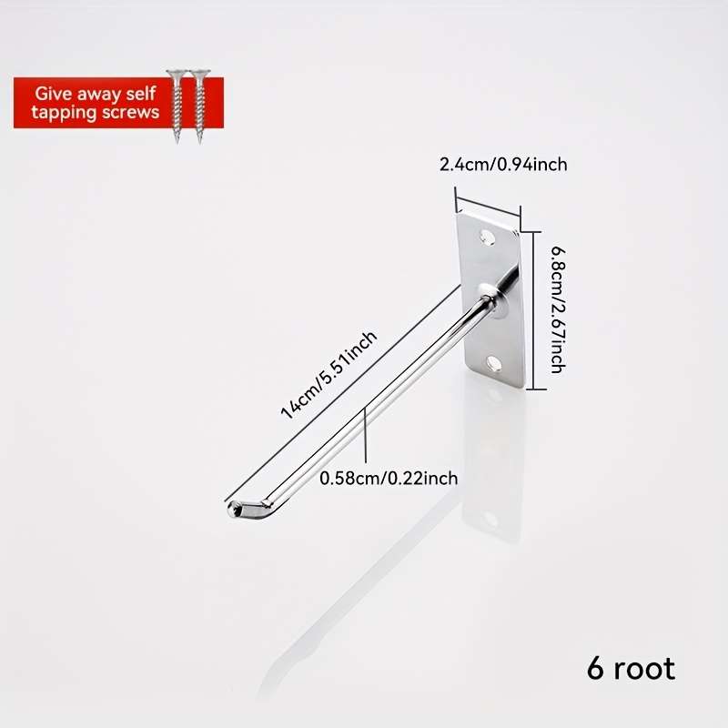 Hook Upsize 6 Sets 19Cm 7.48Inch
