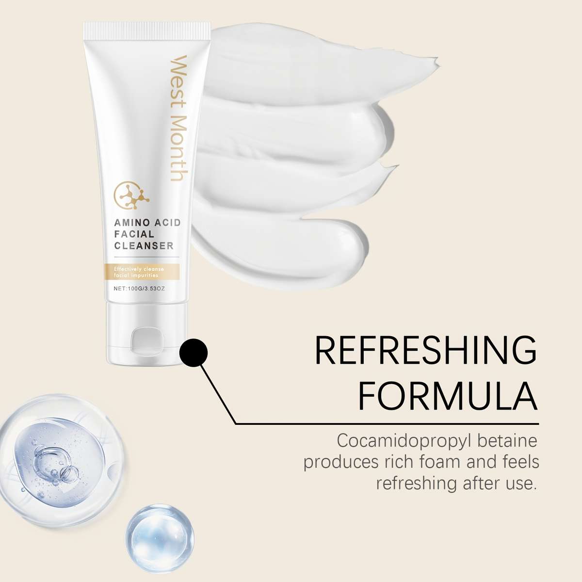 Facial Cleansing Quantity 2Pcs 100G 3.53Oz *2