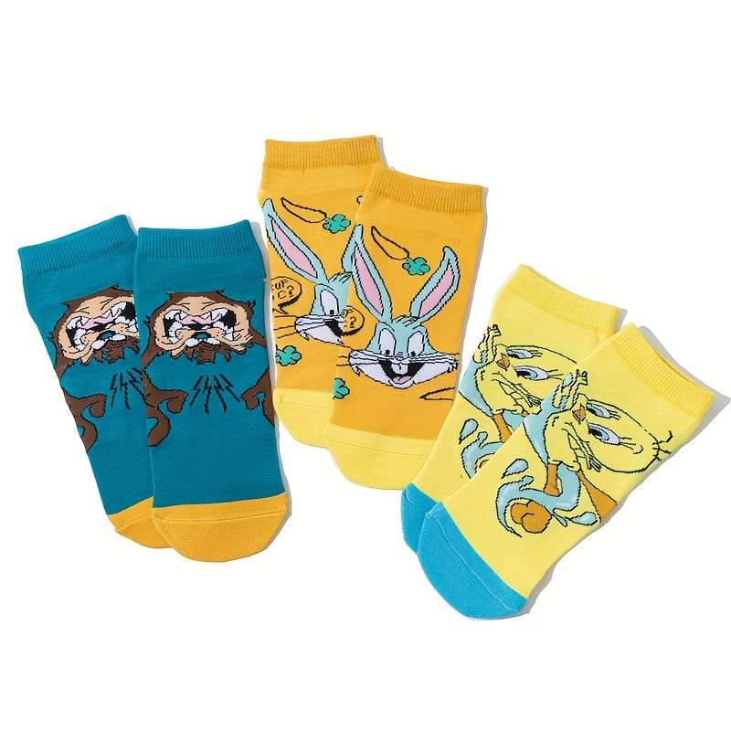 5 Pairs Random Color One Size High Elastic Socks