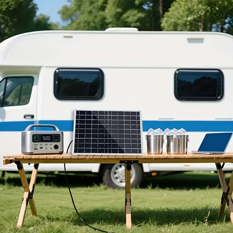 Solar Panel Model 2Pcs Solar Panels Add 2Pcs 100A Controllers