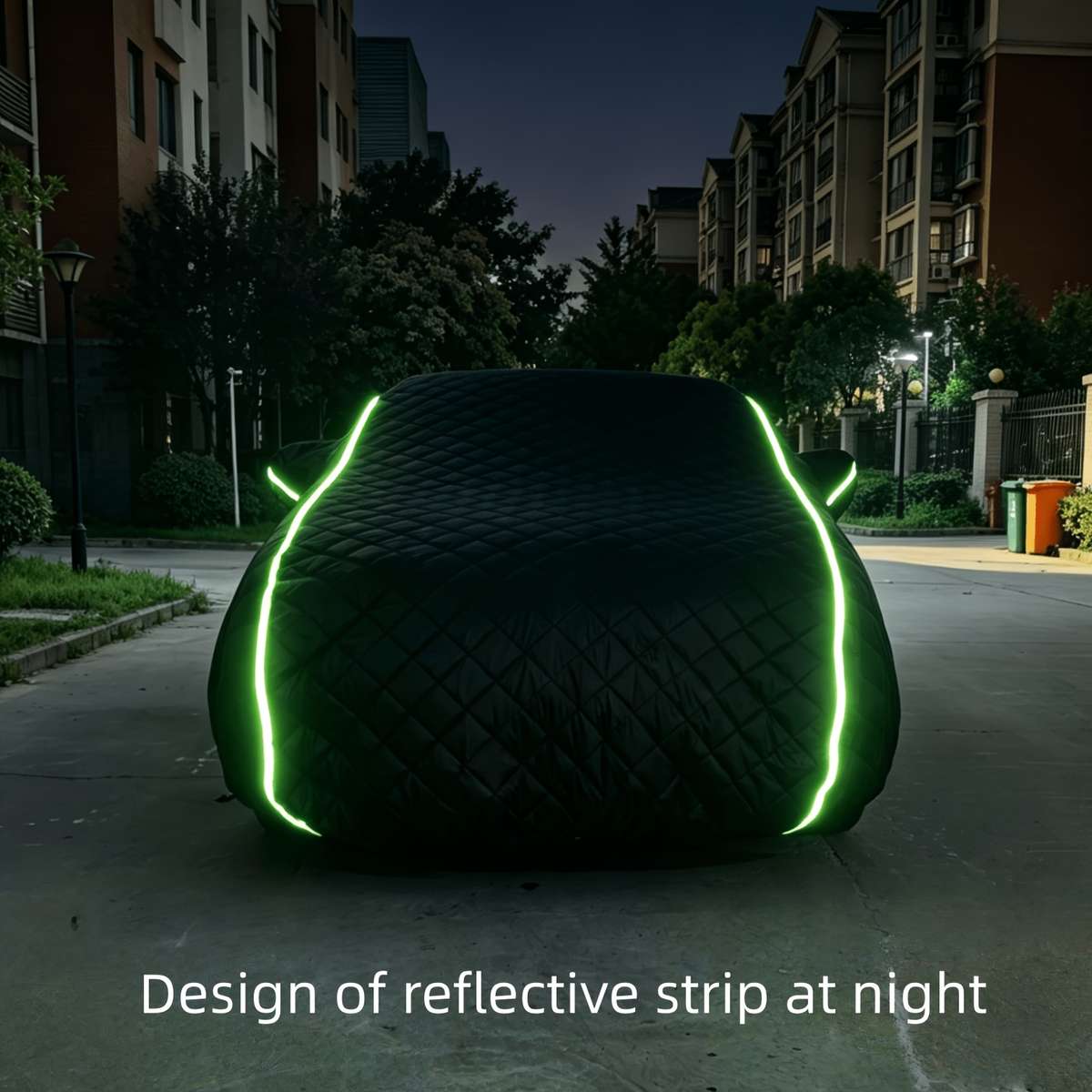 Car Cover Size Black Sedan 5.3 Meters