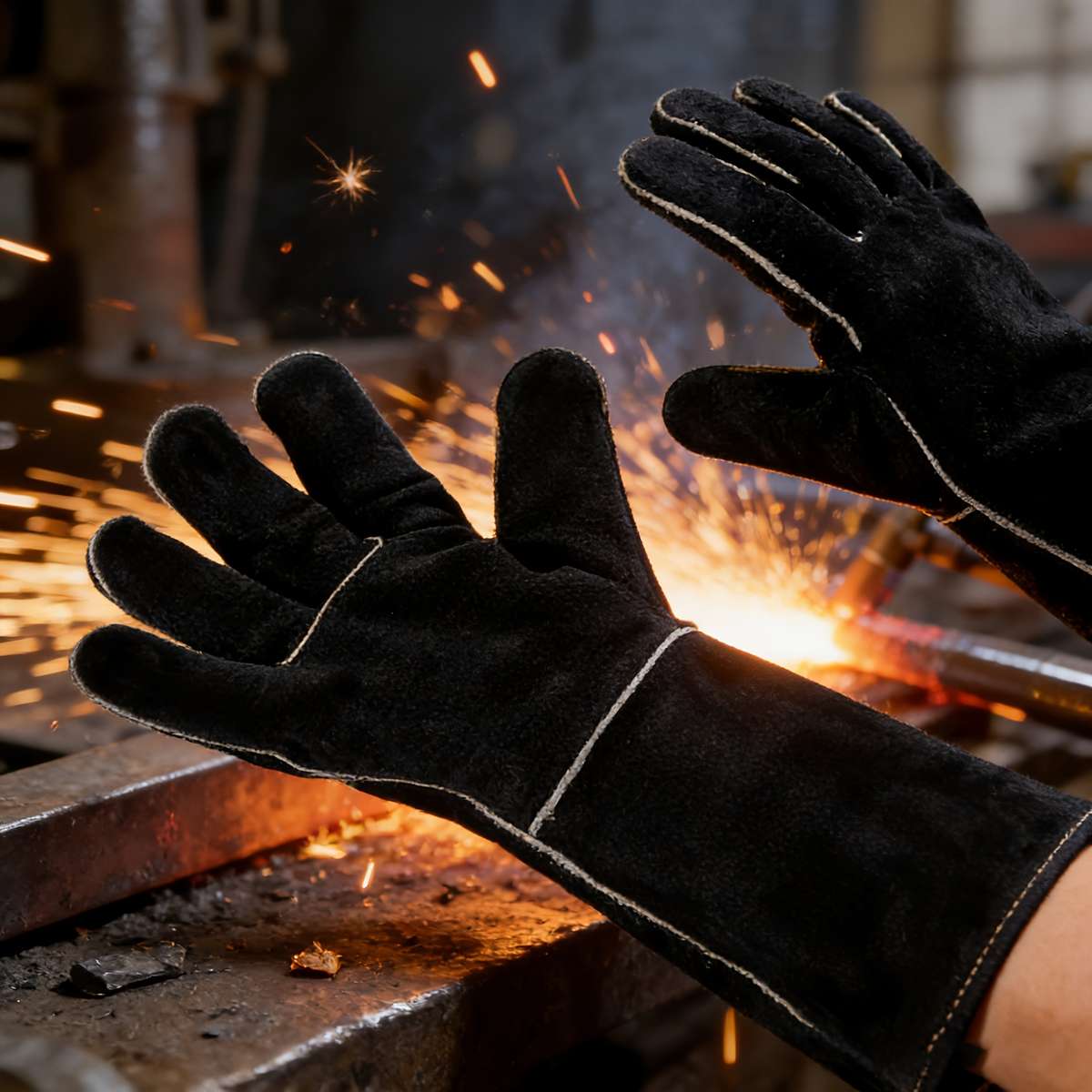 Work Gloves Color Blackg