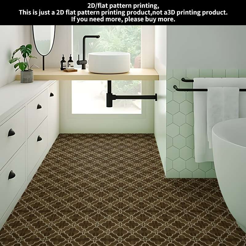 Self Adhesive Floor Stickers 11.81 X 11.81 In 30 Cm