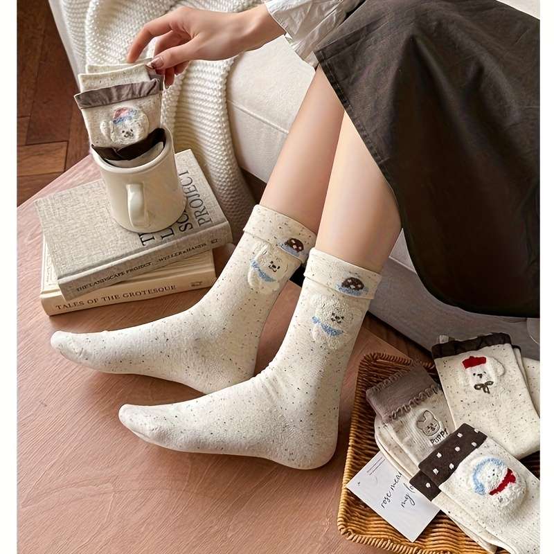 Women S Socks Color 5 Pairsmixed Colors Size Onesize