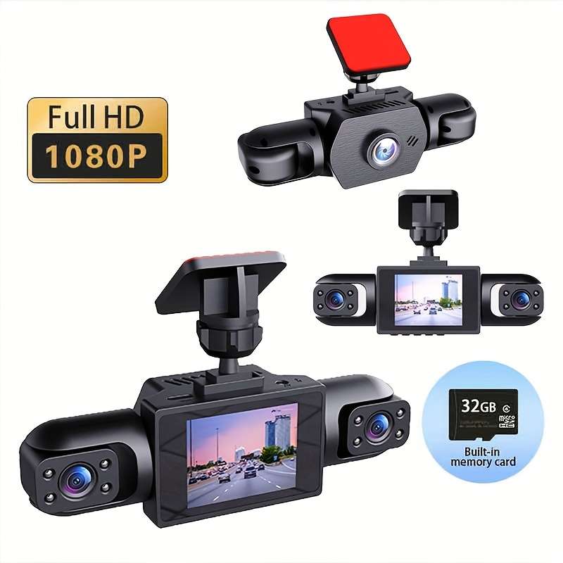 Dashcam Items 4 Channels Dash Camera Capacity32G Card