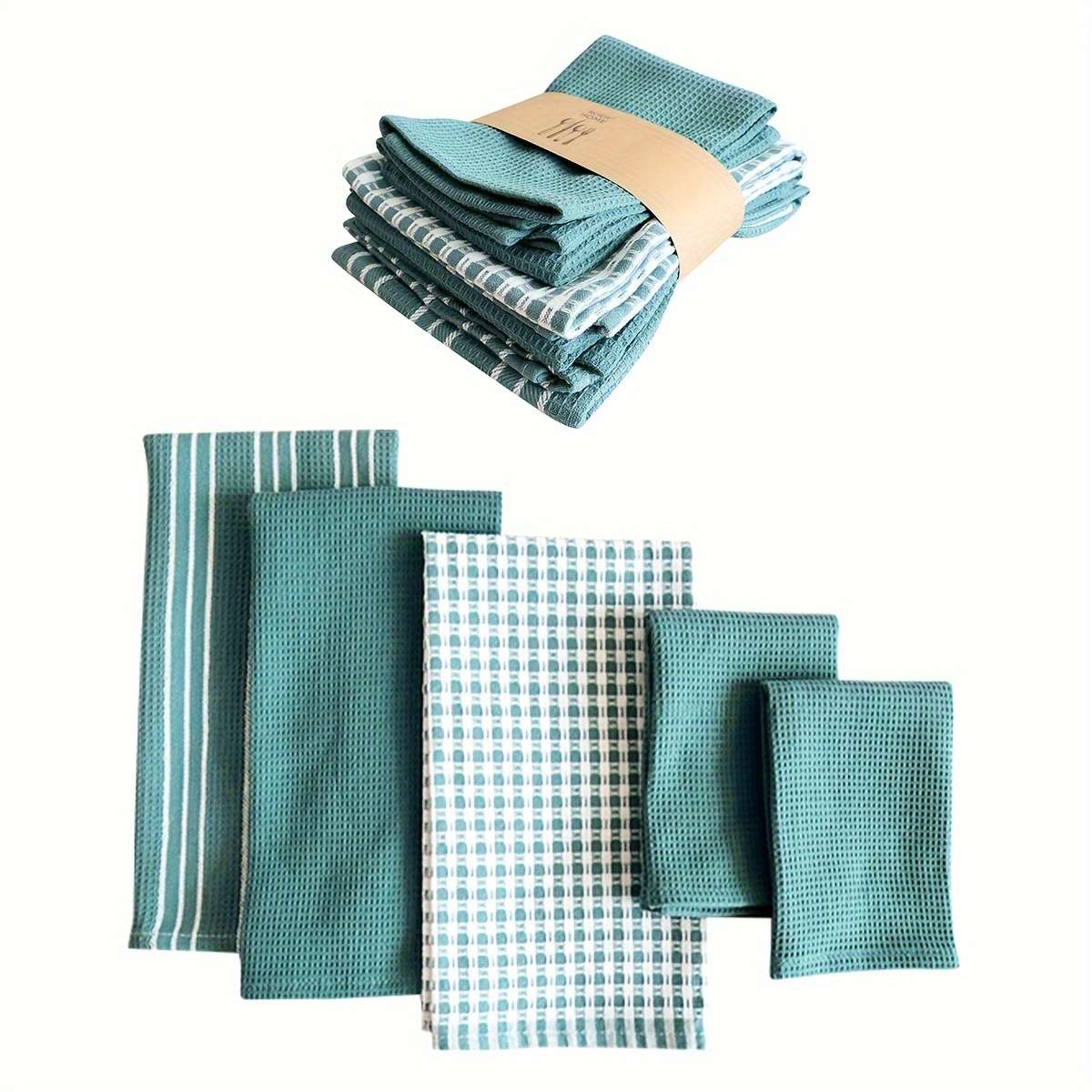 Rag Items Green Series 5 Pcsset