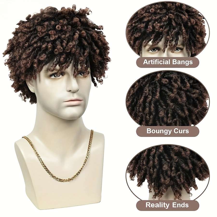 T27 Mens Wigs Hair Length 10.16Cm