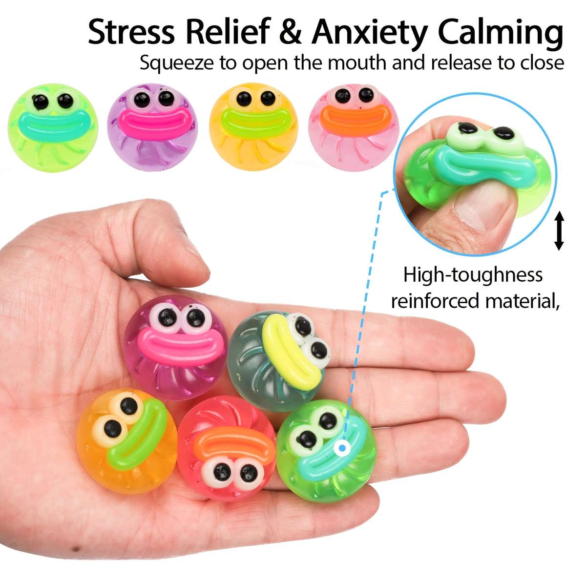 Squeezable Toys Style Random Styles Colors 5Pcs