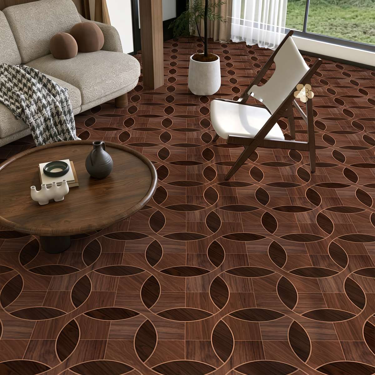 Self Adhesive Floor Stickers 40*120Cm