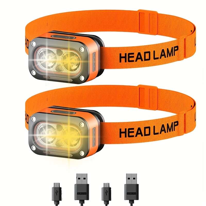 Portable Lamp Color Orange Quantity 2Pcs