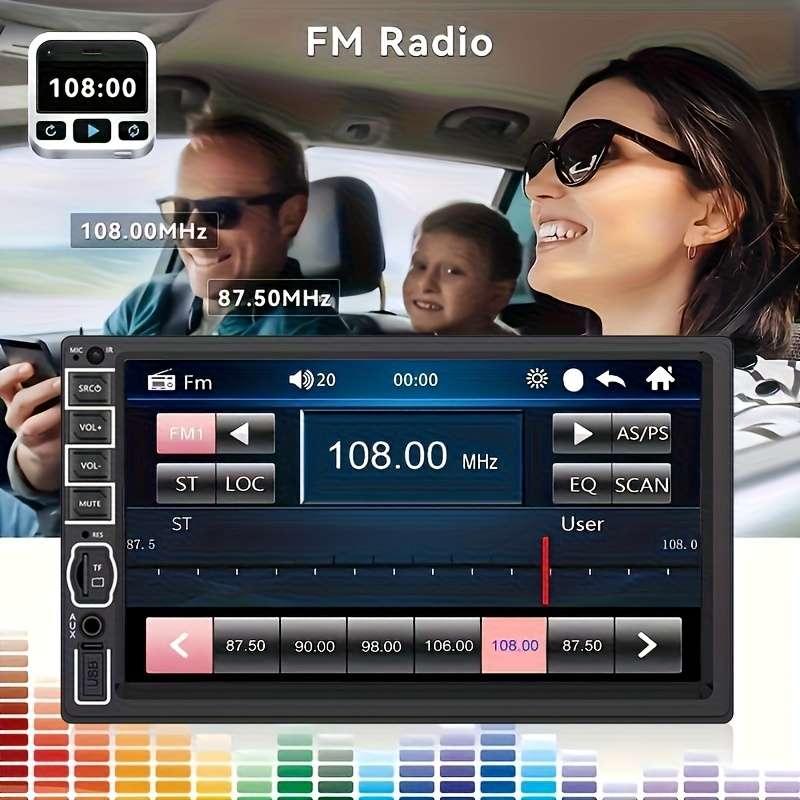 Car Audio  Entertainment System Model 7Inmp5  Add Camera Kit