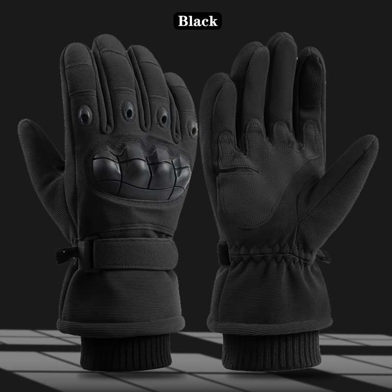 Winter Gloves Color Black