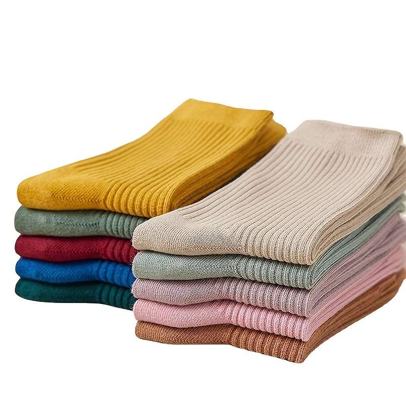 Women S Socks Color Random 5 Pairs Size Asian Onesize