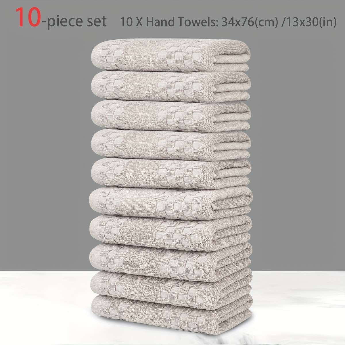 10 Pack Durable Premium Highly Absorbent Hypoallergenic Nordic Design Diaojia