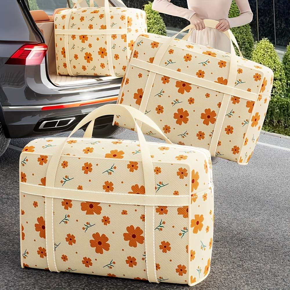 7pcs Durable Reliable Convenient Folding Storage Bag Duvet Dust Bag Moving