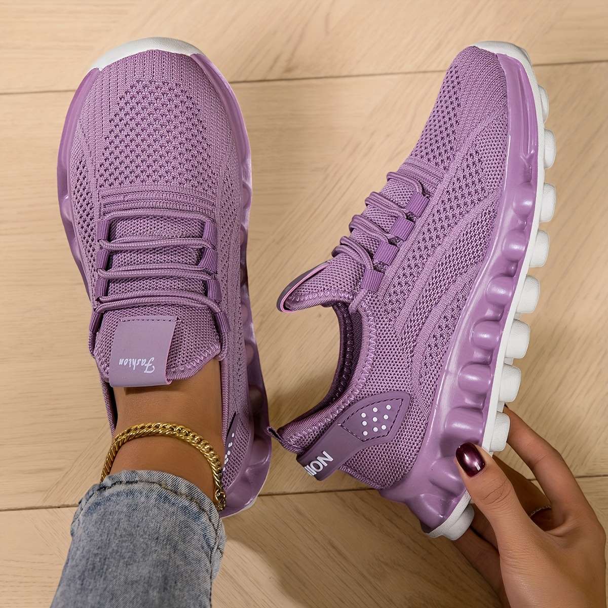 Women S Sneakers Color Black Sizeuk 8
