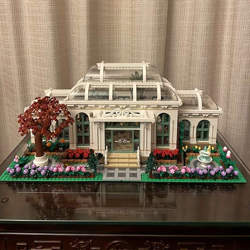 Building Toy Architectural Model Toy Set Style Botanical Garden