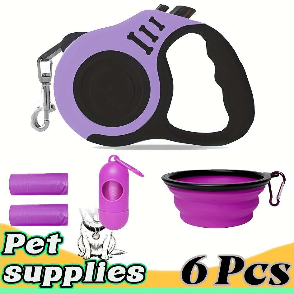 Dog Leash Color Yellow 6Pcsset Size Onesize