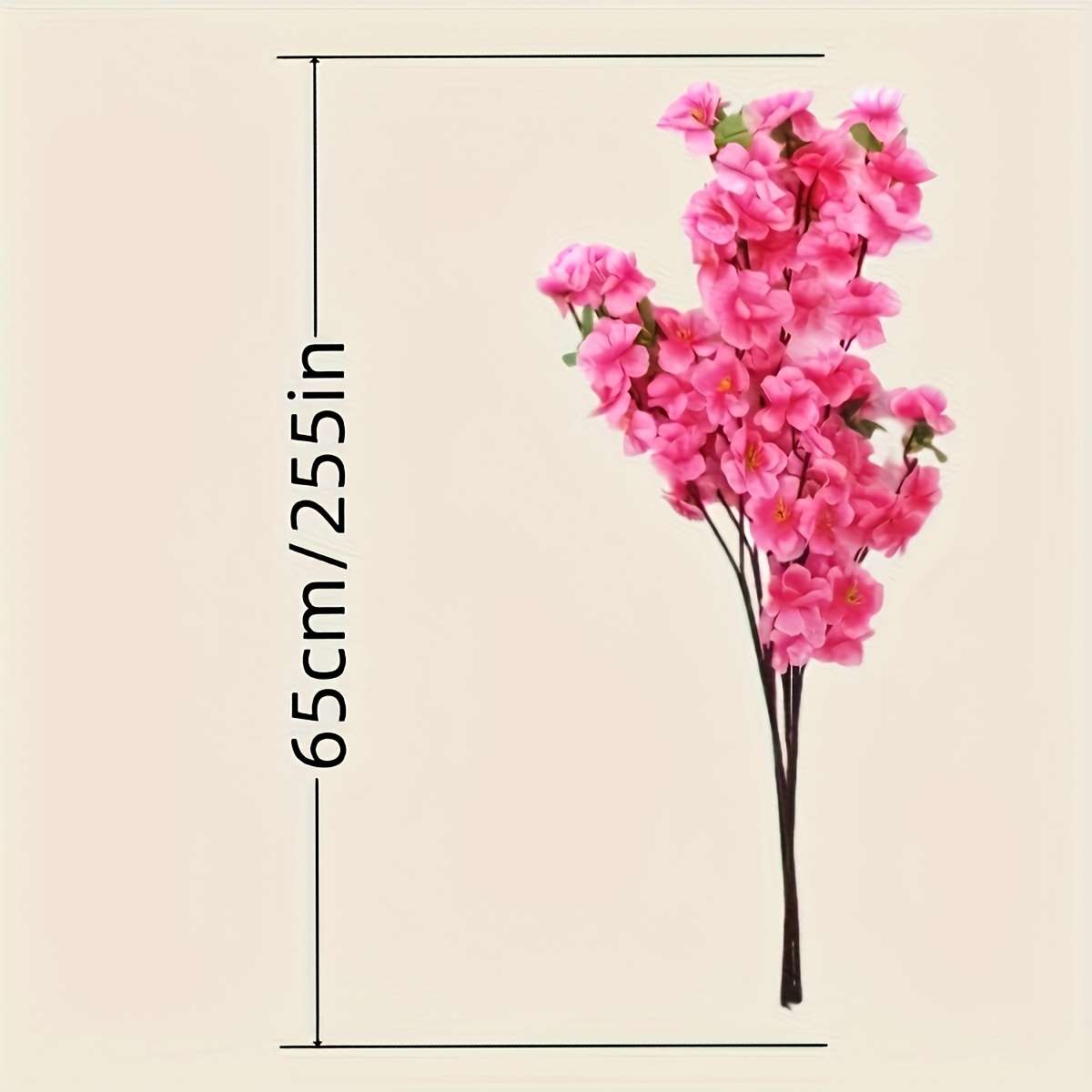 Simulated Flower Style Beautiful Simulated Flowers Quantity6 Pieces