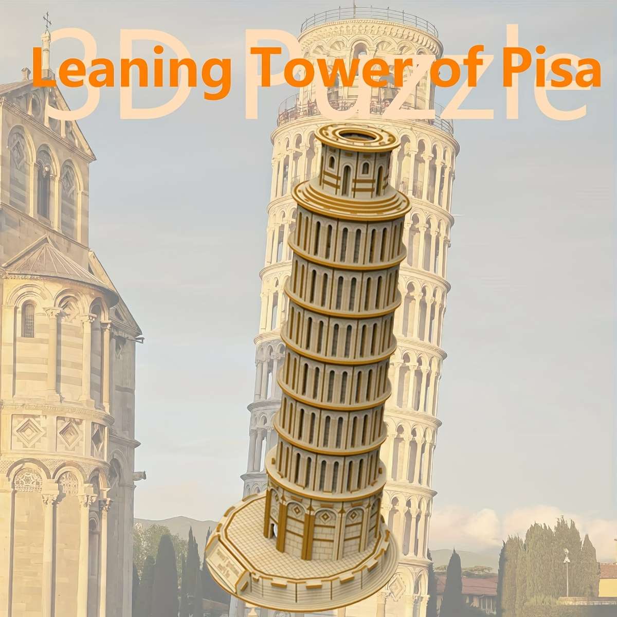 Building Toy Architectural Model Toy Set Model Leaning Tower Of Pisa