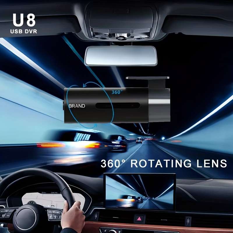 Full Hd Hidden Dash Cam Mini Camera Night Vision Loop Recording Adas 1080P