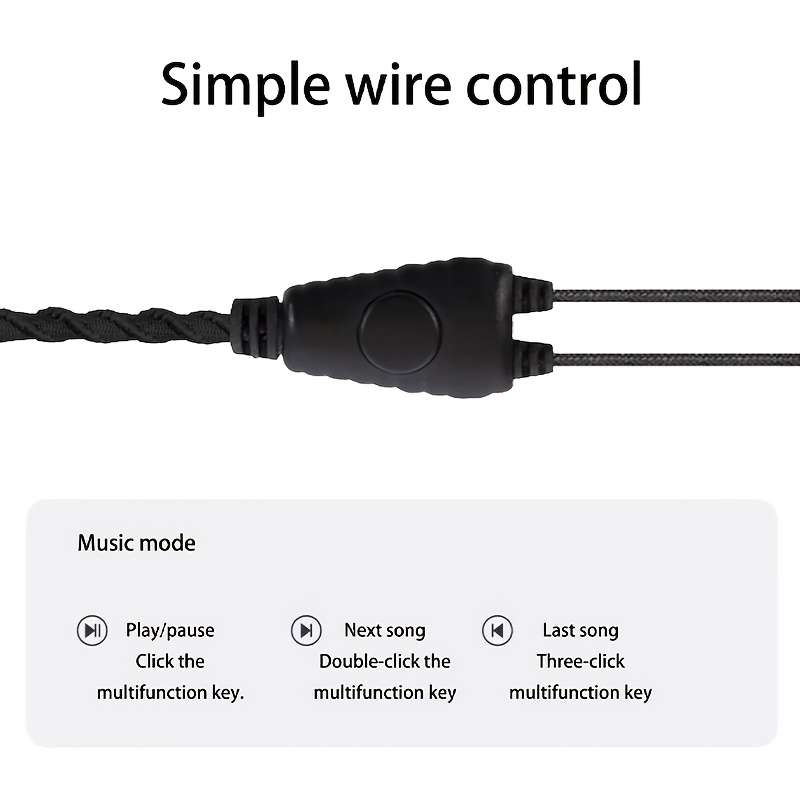 Wired Headphones Green