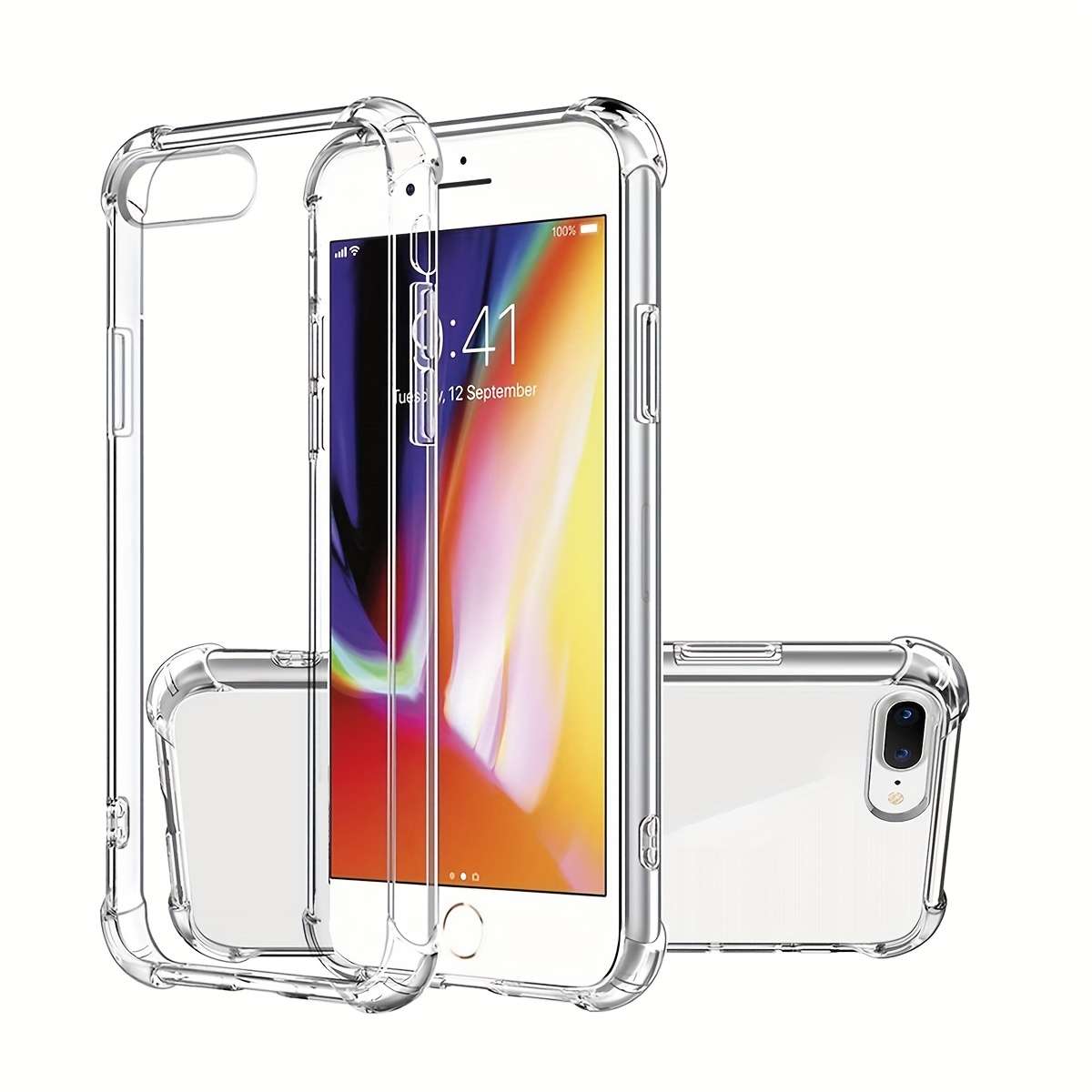 Ultra-Thin Tpu Crystal Protective Case Shockproof And Transparent For IPhone 5