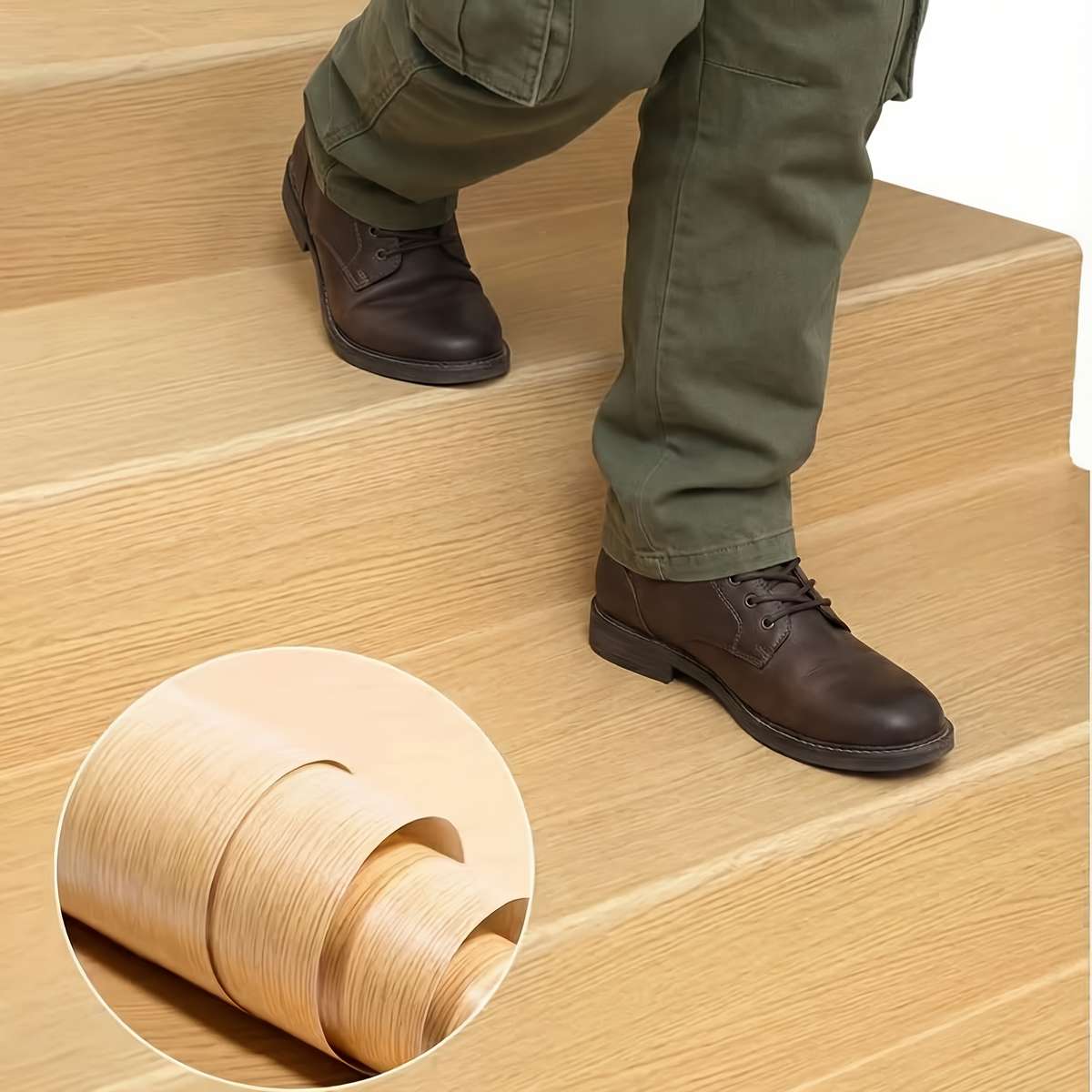 Self Adhesive Floor Stickers Ym 30Cm*300Cm 11.81Inch*118.1Inc
