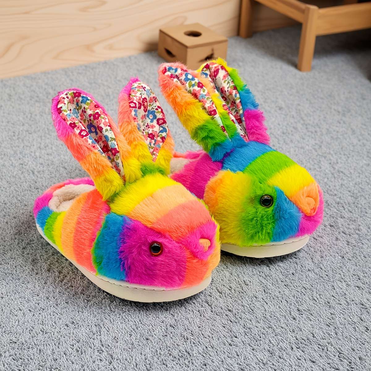 Cotton Slippers Color White Sizeuk 6.5-7