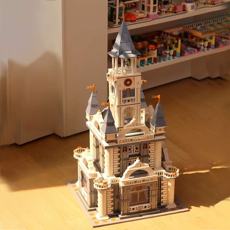 Building Toy Architectural Model Toy Set Style Castle