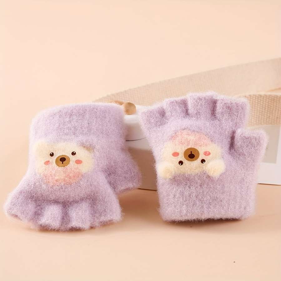 Winter Gloves Color Yellow