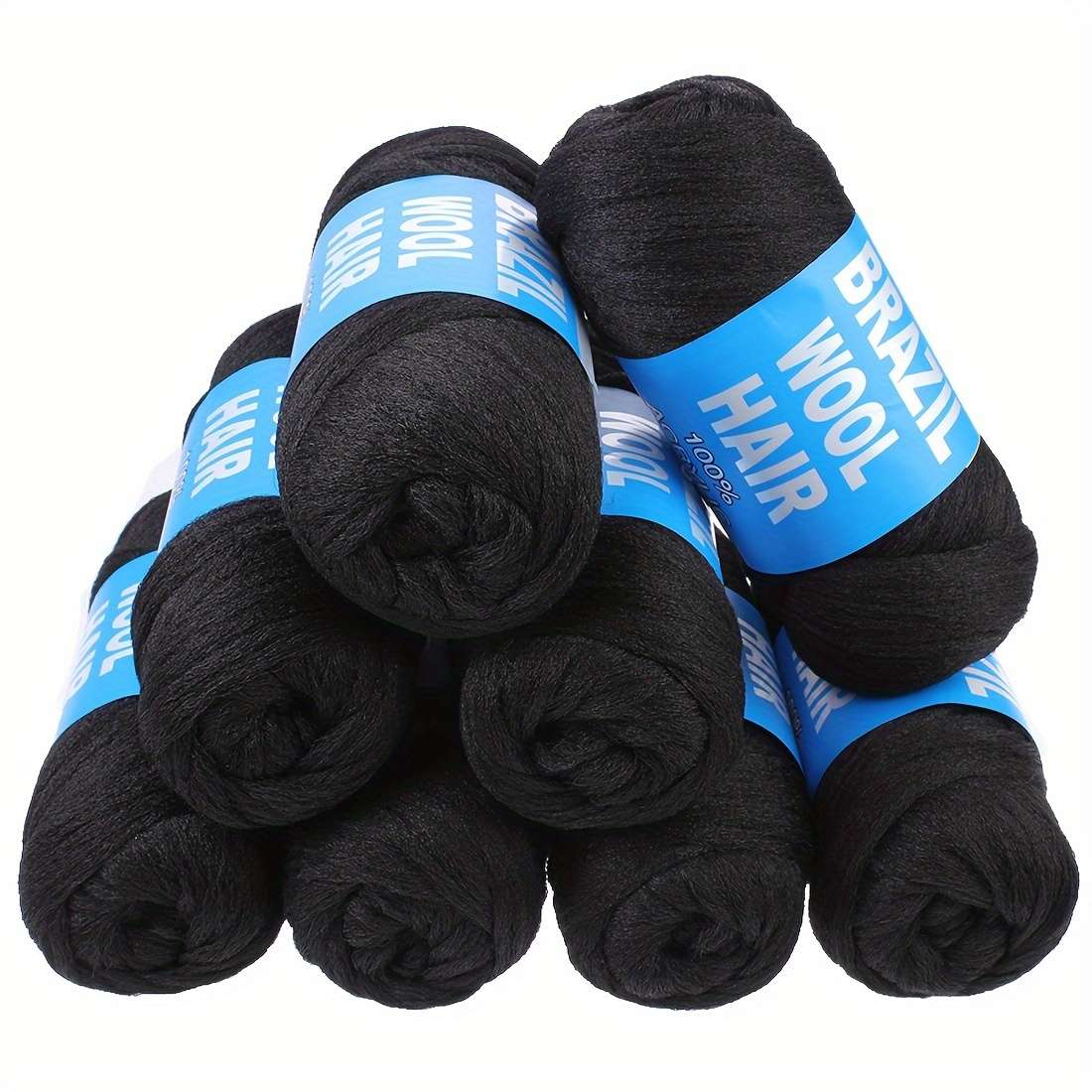 Hair Braiding Products Color 4Rollblack Hair Length20.32Cm