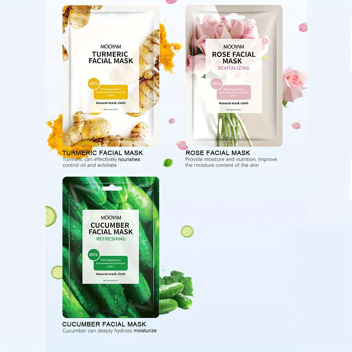 Facial Mask Model 1 S Fresh Fruit Facial Mask