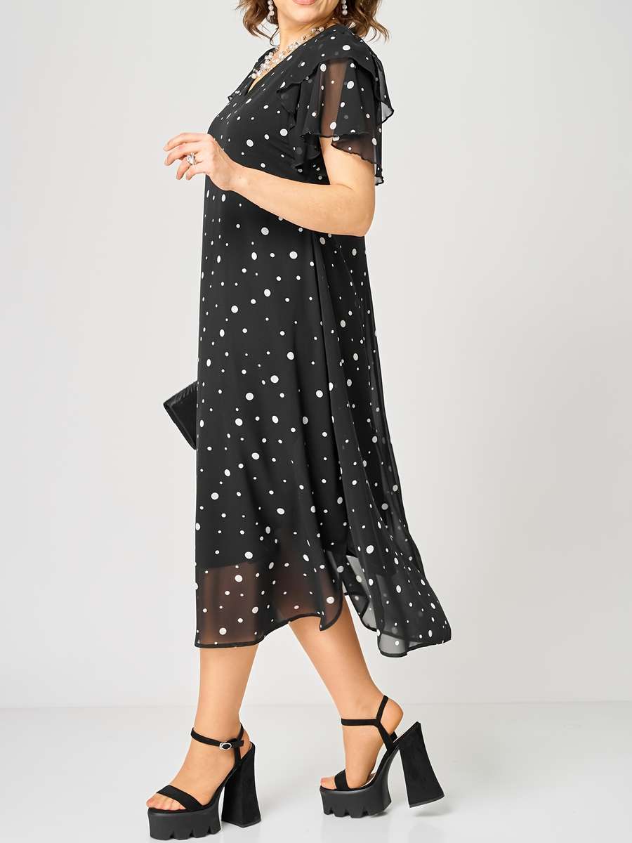 Women S Dress Color Black Size 5Xl