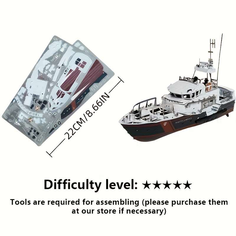 3D Jigsaw Puzzle Model Ship Color Color