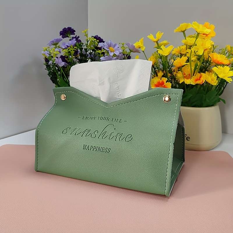 Car Tissue Box Color Brown 1