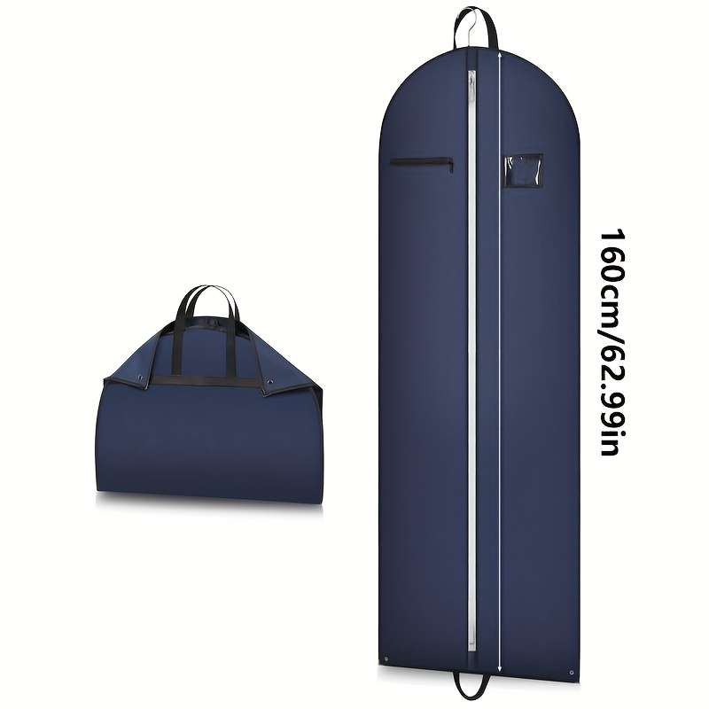 Clothing Dust Bags Color Navy Blue Size100Cm3Pcs