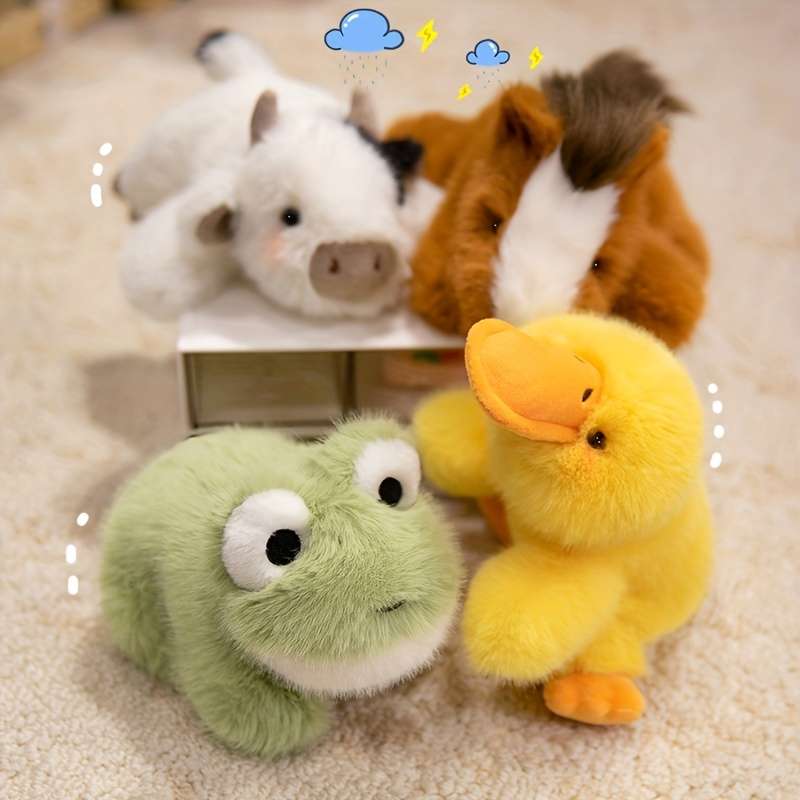 Plush Toyss Style Frog