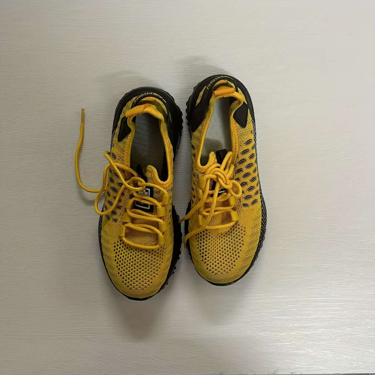 Women S Sneakers Color Yellow Sizeuk 9